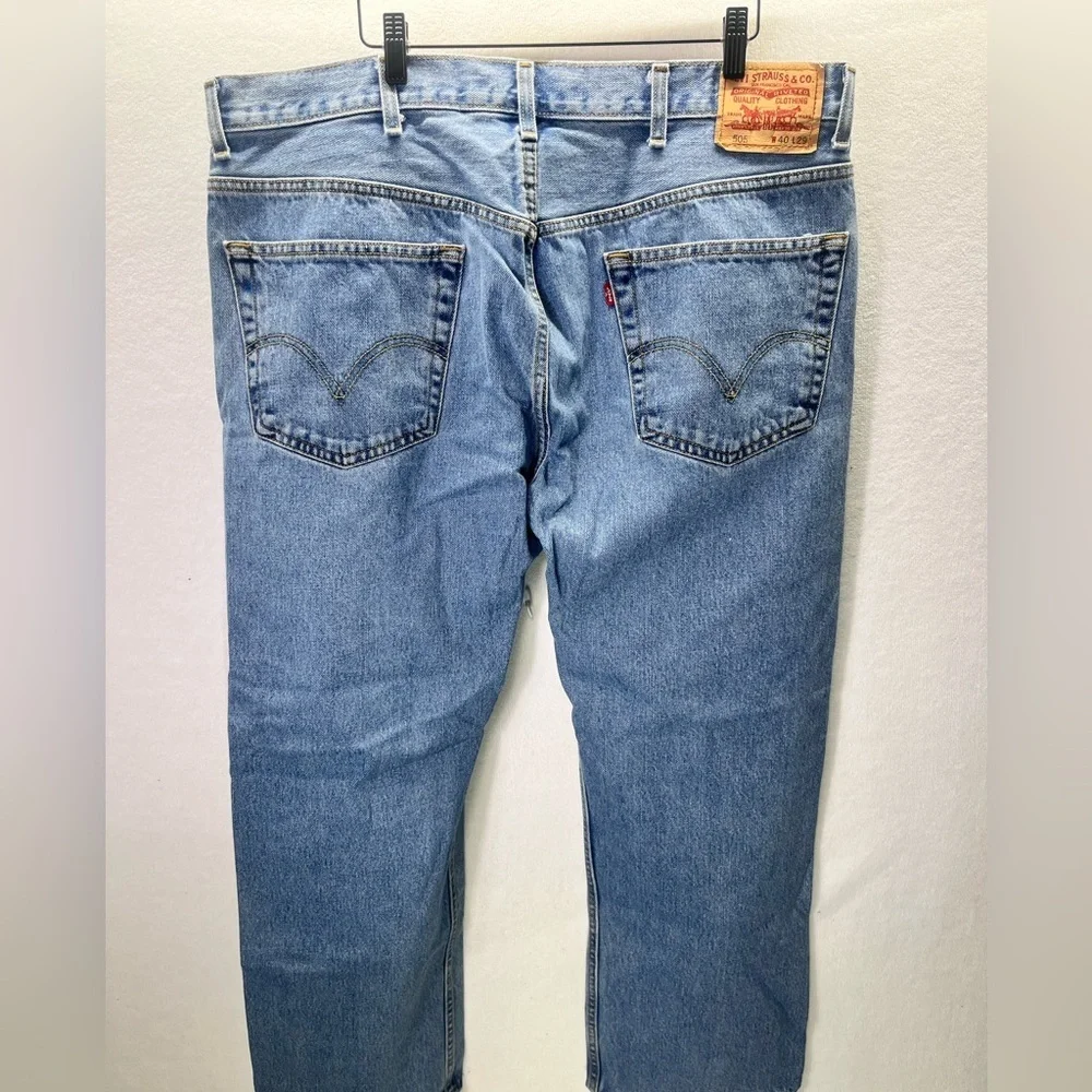 Levi’s 505 Regular Fit‎ Y2K Jeans Mens 40/29 Blue Denim  older Tag Casual 2026